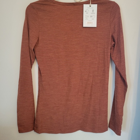 Woolx Layla V neck long sleep top - NWT - Picture 4 of 4